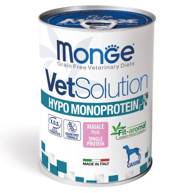 Monge VetSolution Wet Hypo canine Pork - вологий корм зі свининою для собак