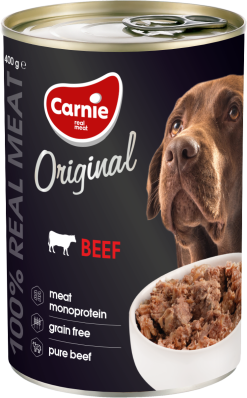 Carnie Original Вологий корм з яловичиною для дорослих собак
