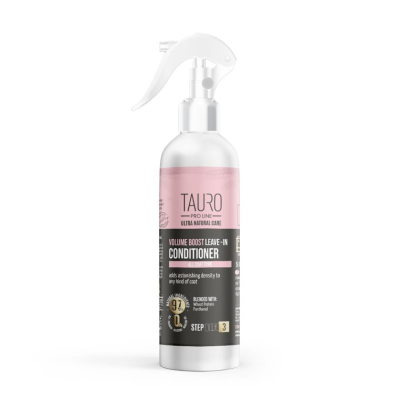Tauro Pro Line Ultra Natural Care Volume Boost Leave - In Conditionier Незмивний спрей-кондиціонер для надання об'єму шерсті собак і котів