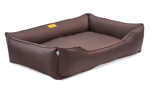 Harley and Cho Dreamer Brown Waterproof Вологостійкий лежак для собак, фото 2