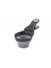 Dexas Collapsible KlipScoop - Мірний стакан складний на кліпсі 120 мл, світло-сірий, фото 2
