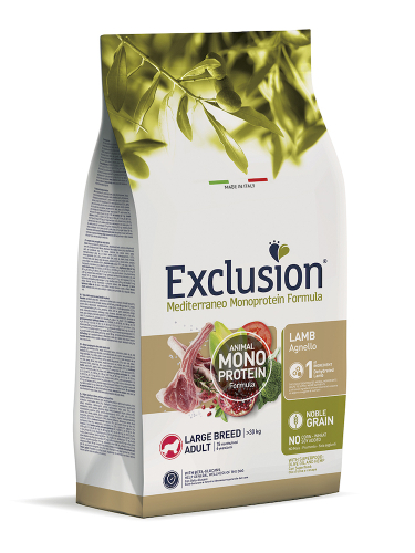 Exclusion Noble Grain Adult Lamb Large Breed - сухий корм з м’ясом ягняти для дорослих собак великих порід