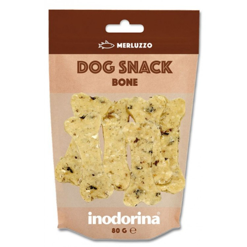Inodorina Dog snack bone merluzzo Ласощі для собак кісточки із м`яса тріски
