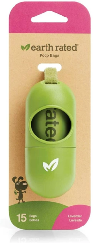 Earth Rated Контейнер-диспенсер для змінних одноразових збиральних пакетів аромат лаванди