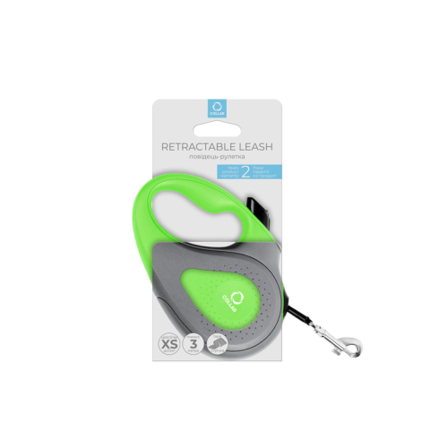 Collar Повідець-рулетка для собак, салатовий, фото 2