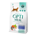 Optimeal Adult Cat Sterilised Salmon Сухой корм с лососем для стерилизованных кошек и кастрированных кошек, фото 2