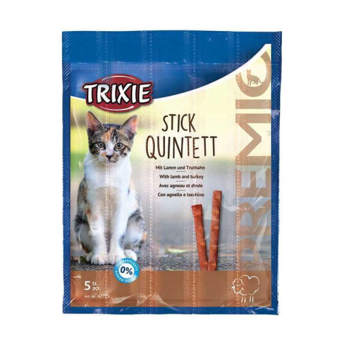 Trixie Premio Stick Quintett з ягням та індичкою