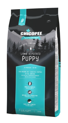 Chicopee HNL Puppy Lamb & Potato Сухий корм з ягням для цуценят