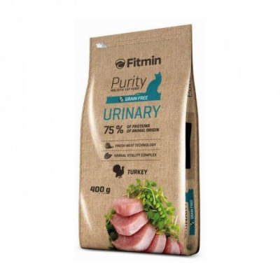 Fitmin Cat Purity Urinary - комплексний сухий корм для дорослих котів з позитивним ефектом на сечову систему з індичкою