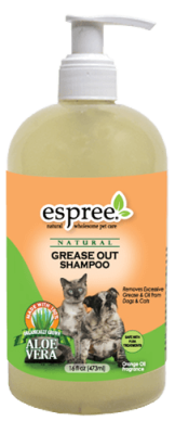 ESPREE Grease Out Shampoo - косметичний засіб від сильних забруднень і жиру для собак і кішок