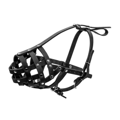 Collar Намордник для собак твердий, чорний