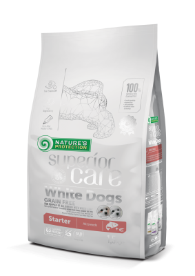 Nature's Protection Superior Care White Dog Grain Free Starter All Breeds Сухий корм для цуценят всіх порід