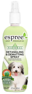 ESPREE Detangling and Dematting Spray - спрей молочко для видалення ковтунів і зниження збитості шерсті