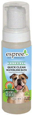 ESPREE Quick Clean Waterless Bath - піна для очистки лицьової області та лап без води для собак