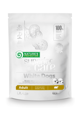 Nature's Protection Superior Care White Dogs Adult Small and Mini Breeds Сухий корм для собак малих порід