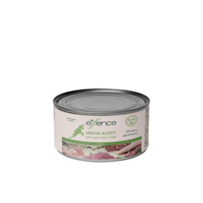 Essence Вологий корм м'ясне асорті для дорослих собак